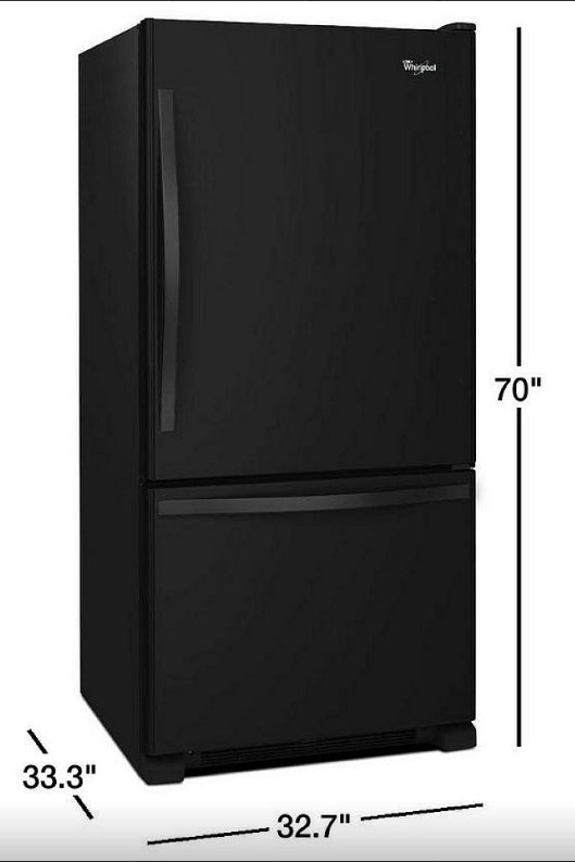 RÉFRIGÉRATEUR - WHIRLPOOL WRB322DMBB
