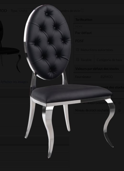 CHAISE DE SALLE A MANGER Y1321