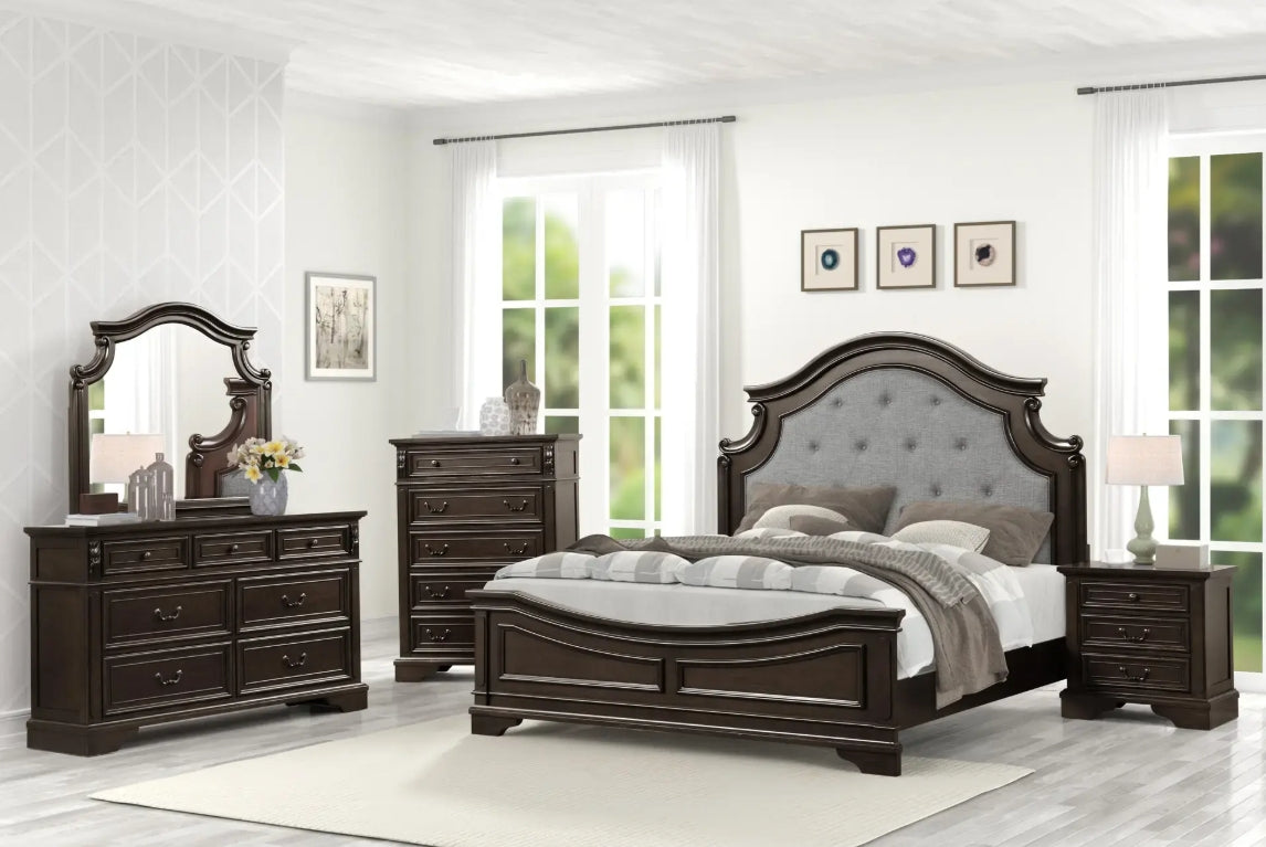ENSEMBLE CHAMBRE A COUCHER CLASSIQUE OLIVIA