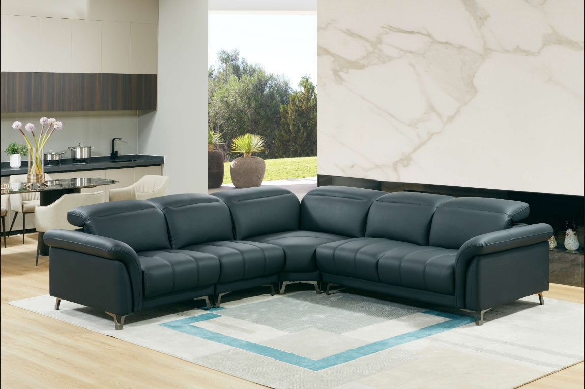 SECTIONNEL MODERNE EN CUIR