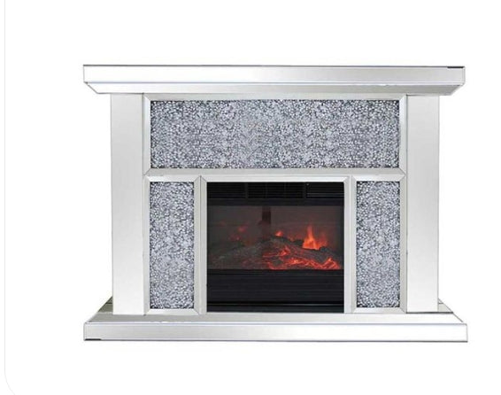 FIREPLACE RUSTIQUE SYLVER ELECTRIC